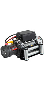 Electric Truck Winch,13500lbs,Synthetic Rope