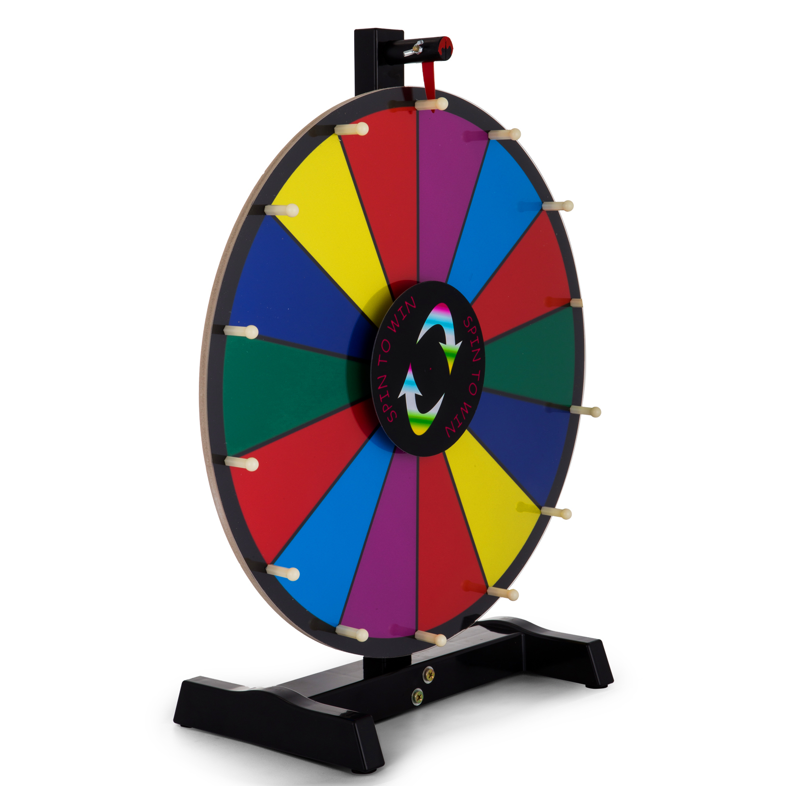 primary colors spinning wheel