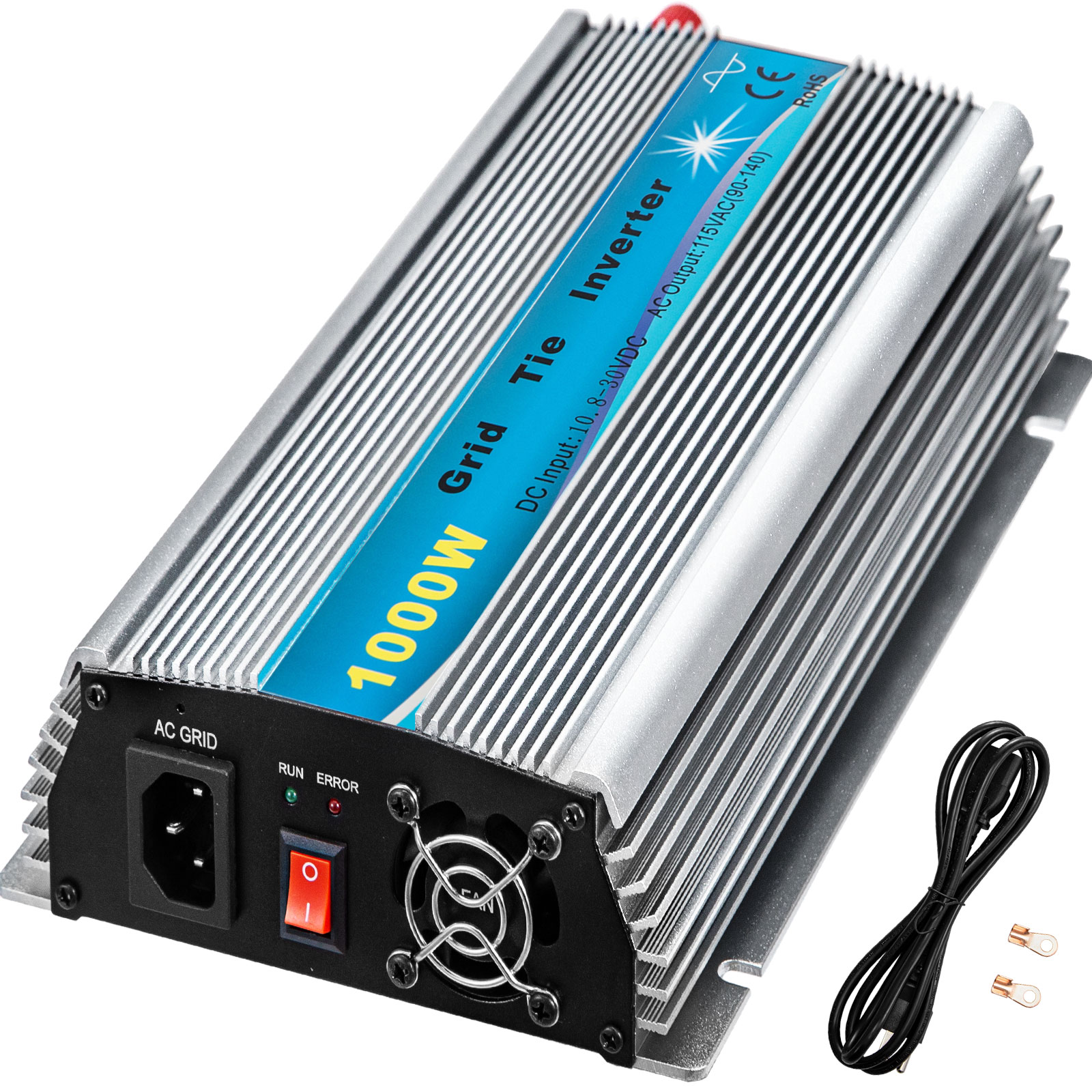 1000W Grid Tie Inverter 110V Use For 24V/36V Solar Panel Pure Sine Wave