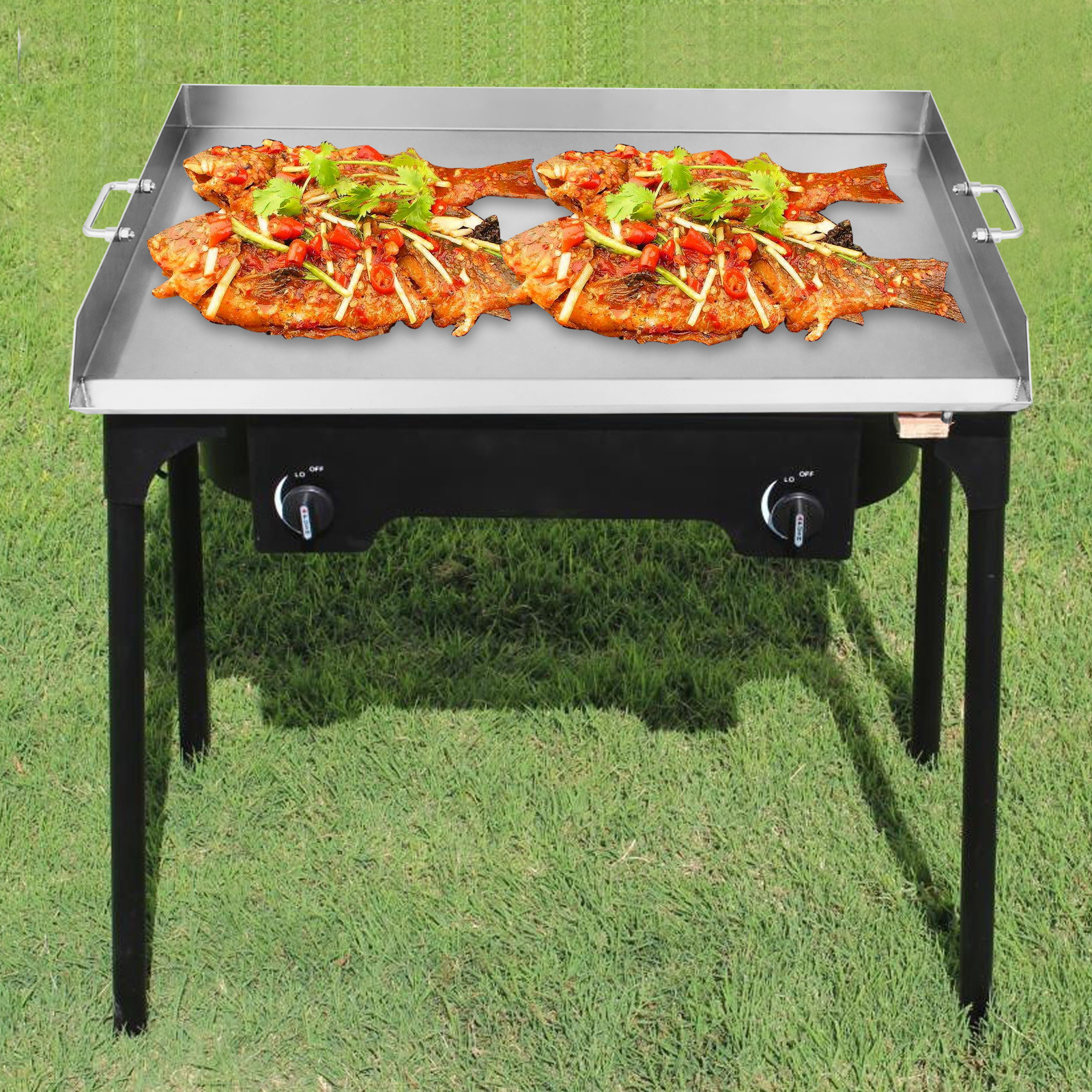 stainless steel flat top grill