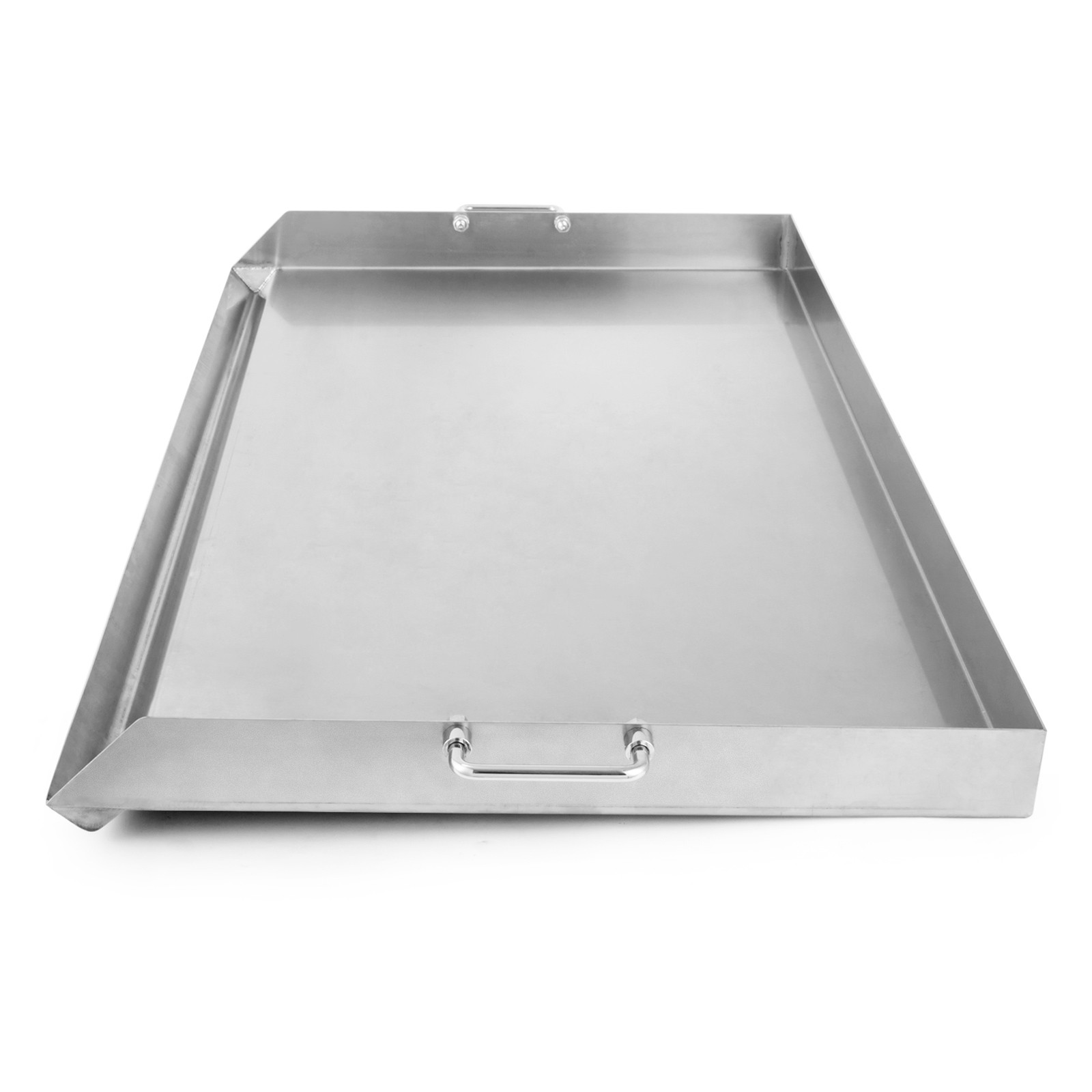 stainless steel griddle grill topper