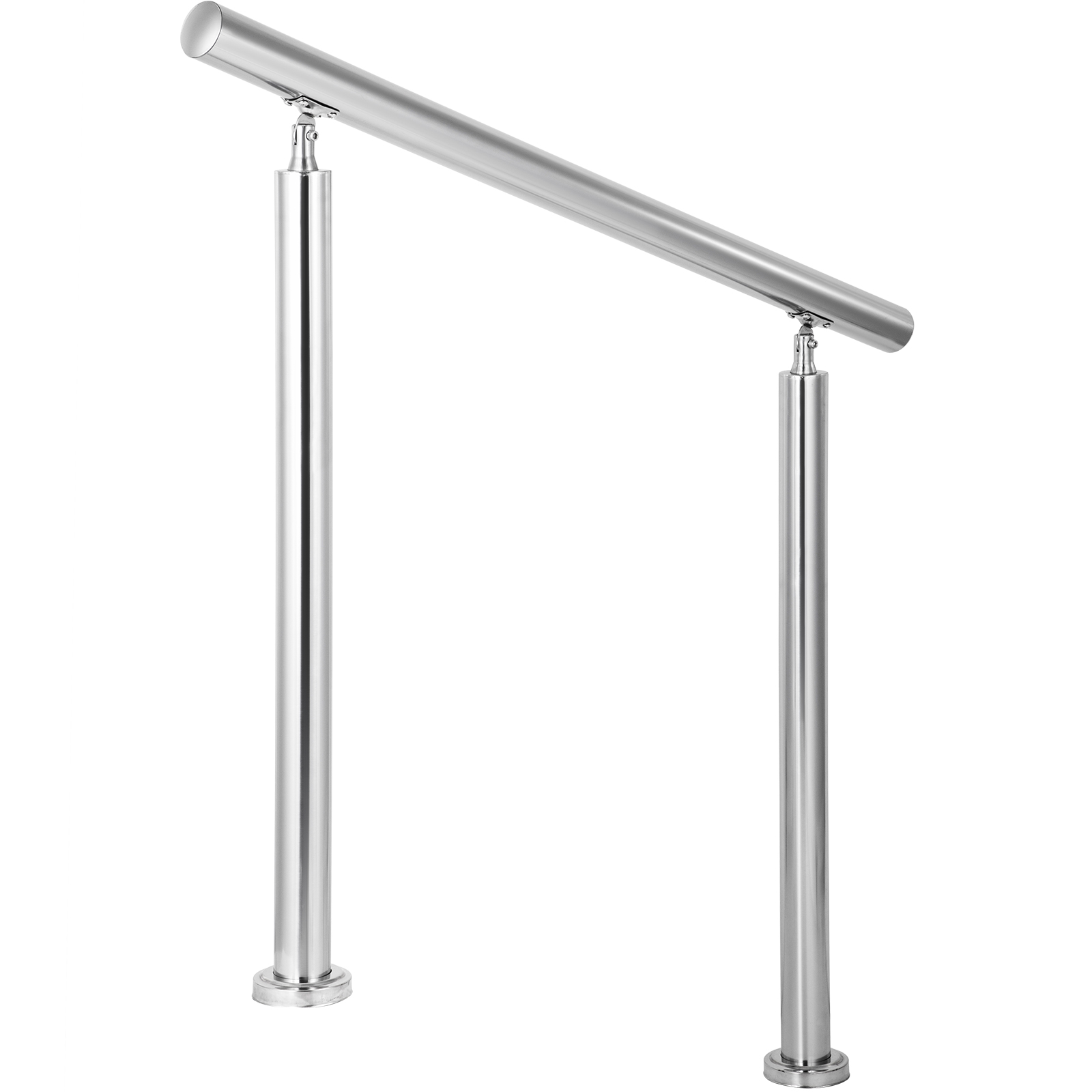 VEVOR Handrail for Outdoor Steps Stainless Steel Handrail Fits 1 to 5 ...