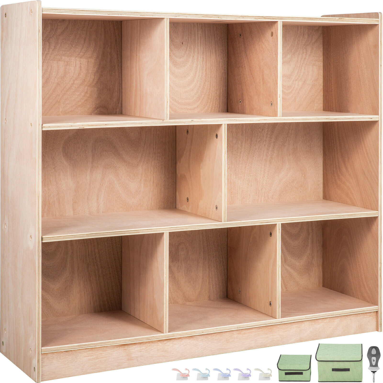 Cubby Storage Units,20 Grids,Wood