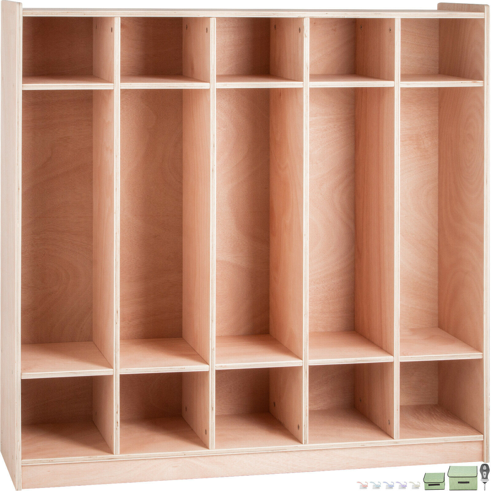 Classroom Storage Cabinet,8 Grids,Home