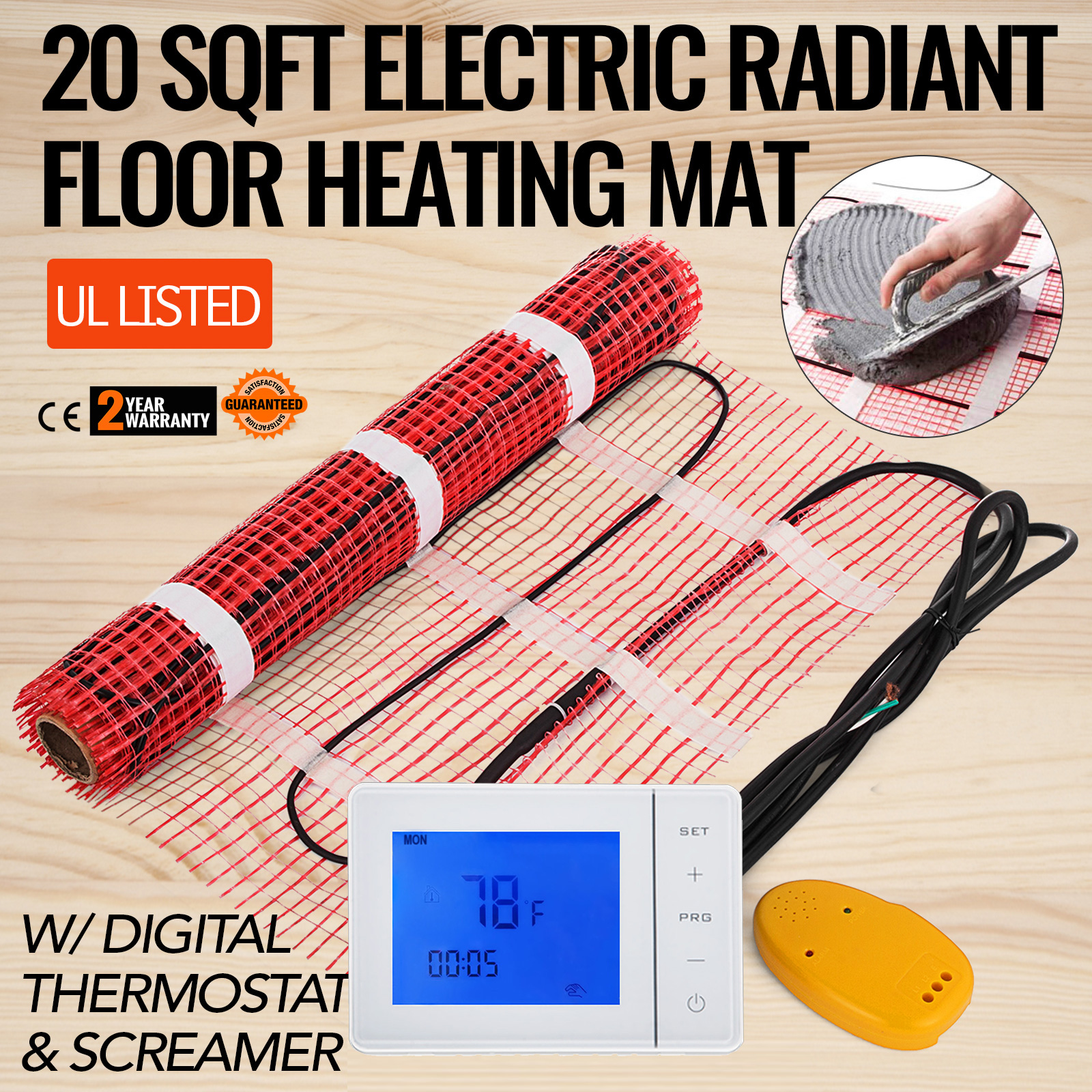 electric radiant floor heating cost calculator