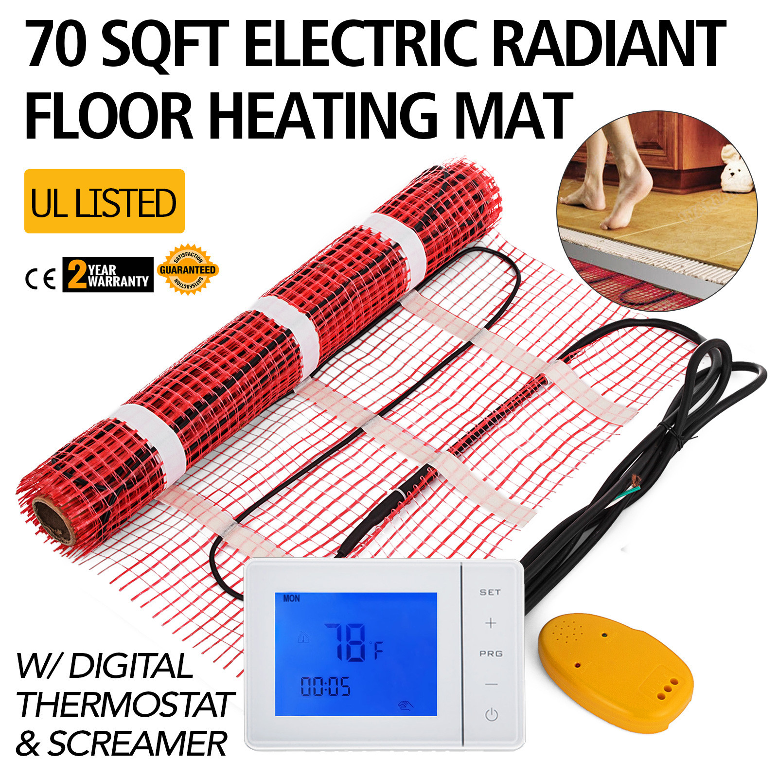 radiant heat mat