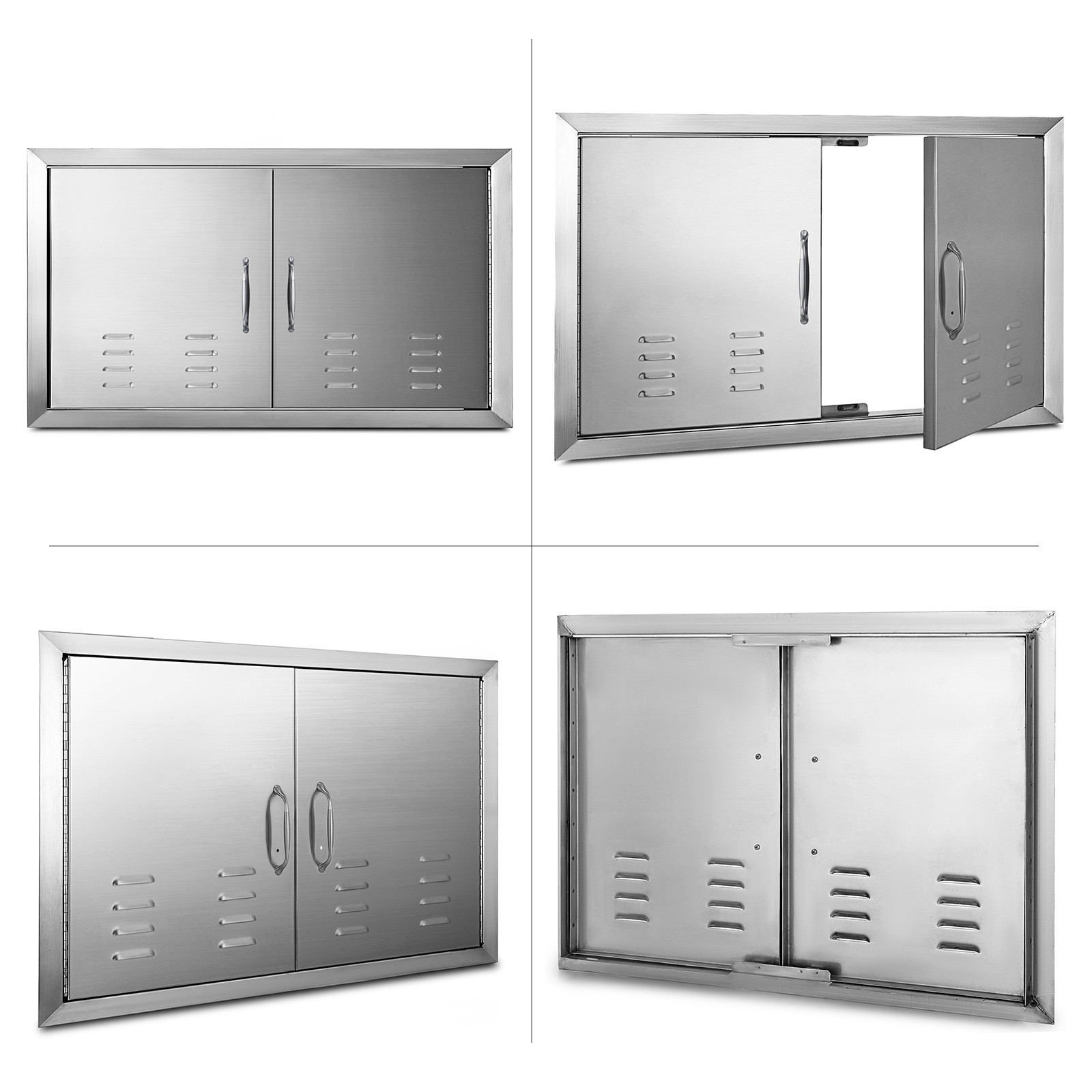 outdoor kitchen doors, stainless steel, 24x26 inch