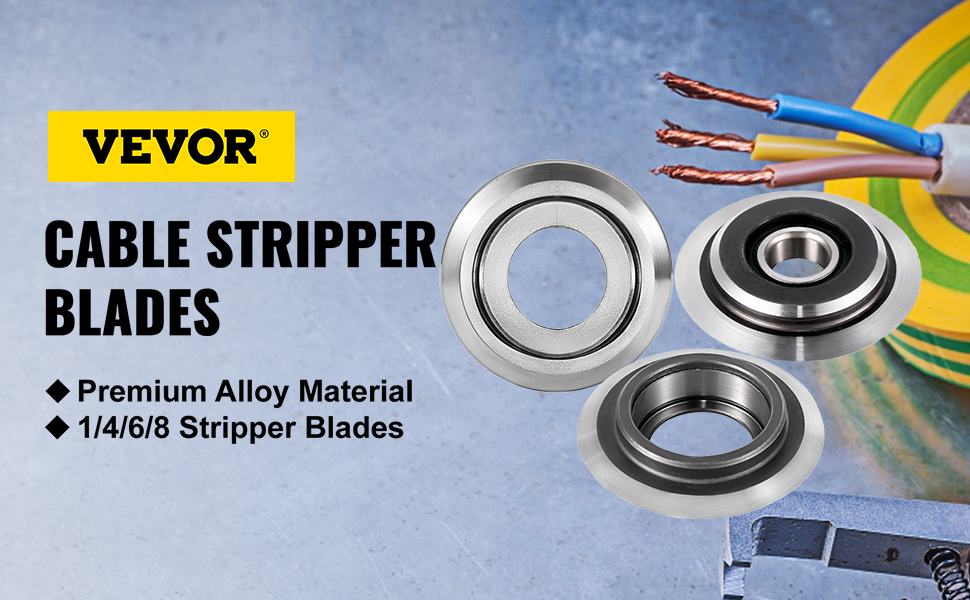 Wire stripper blades,1/4/6/8 pcs,alloy