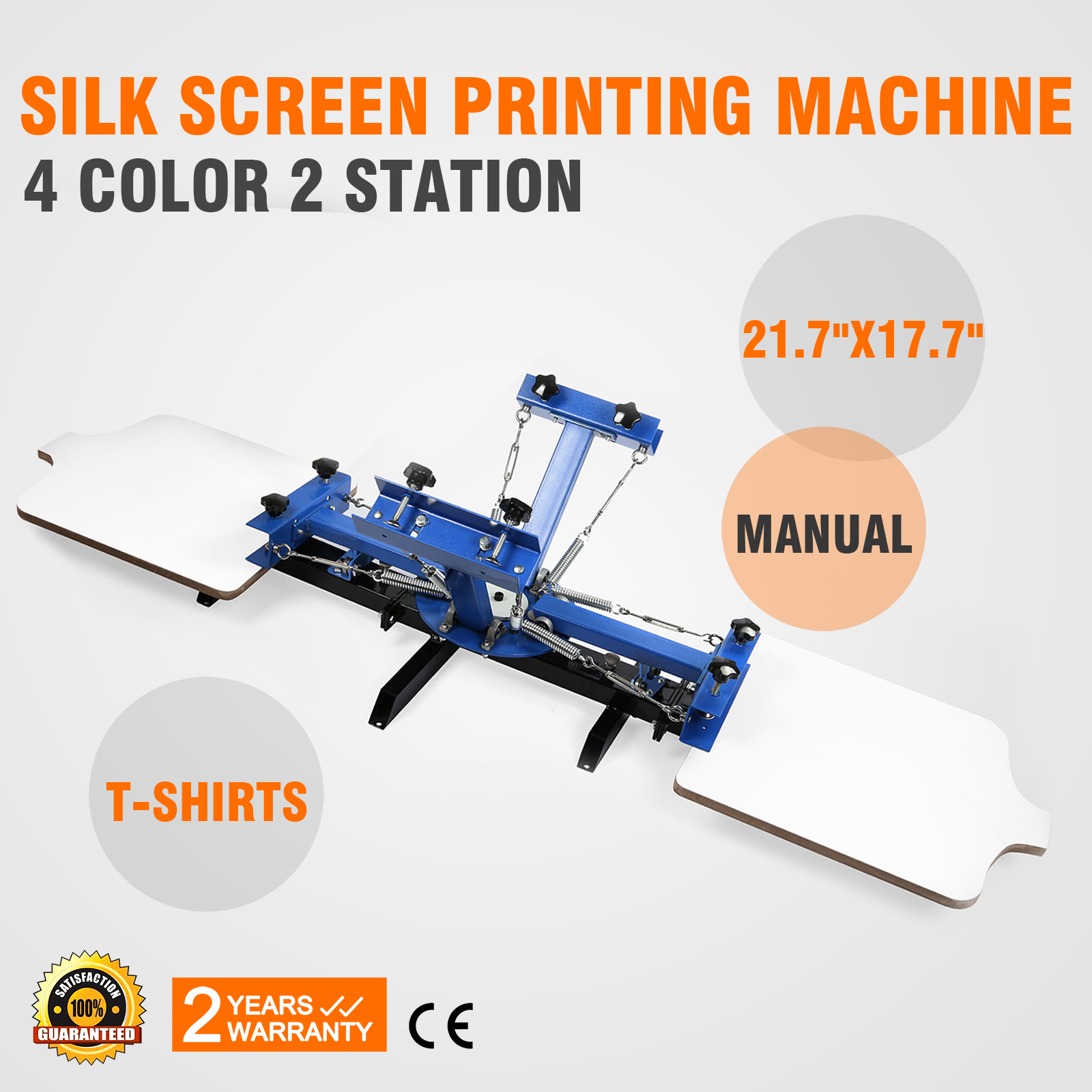 Macchina serigrafica per stampa a colori sui prodotti tessili station