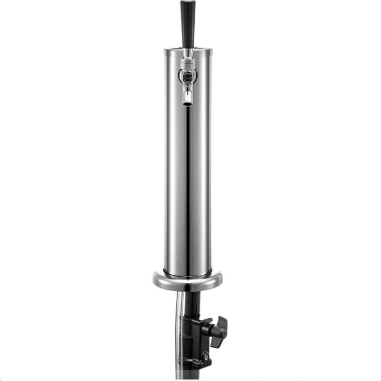 kegerator tower kit,single faucet,stainless steel