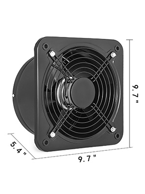Industrial Ventilation Extractor,250 mm,Air Blower Fan