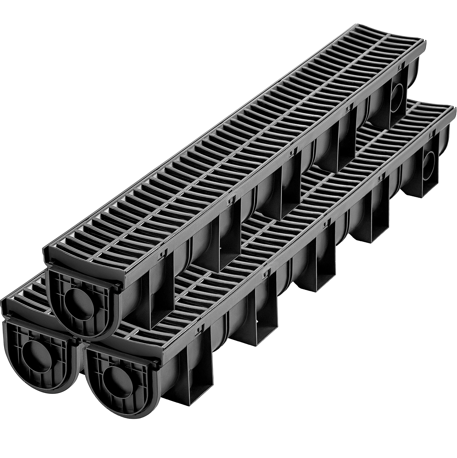 trench drain,detachable grate,HDPE