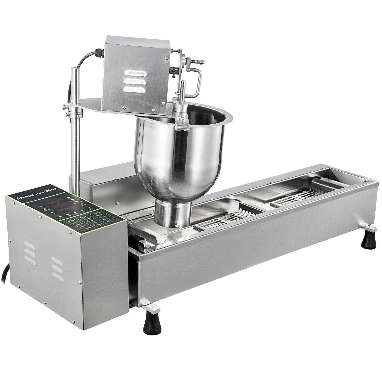 Commercial Donut Maker, Donut Fryer Commercial, Automatic & Manual