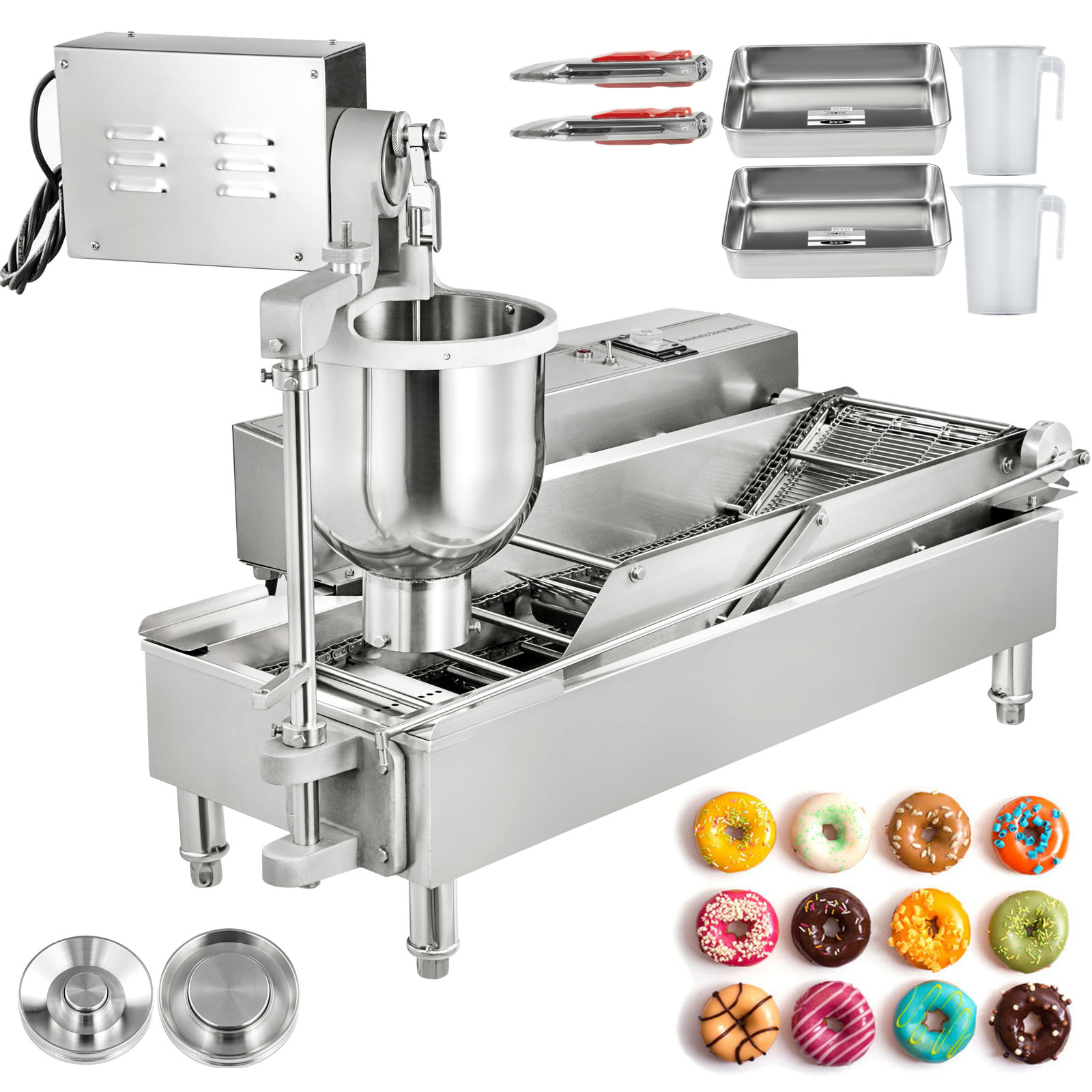 Commercial Doughnut Maker Automatic Donut Making Machine & Manual Donut