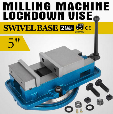 4inch,bench vise,rotation