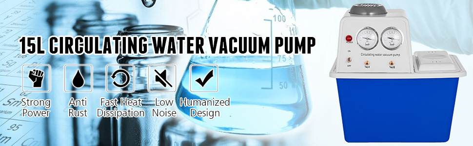 Water Vacuum Pump,60L/min, 180W