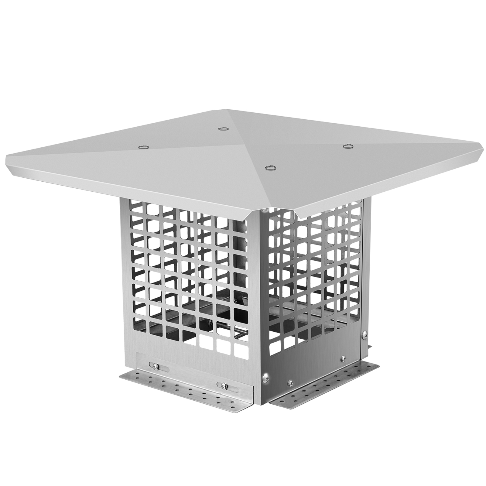 Chimney Cap,13 x 13 in,304 Stainless Steel