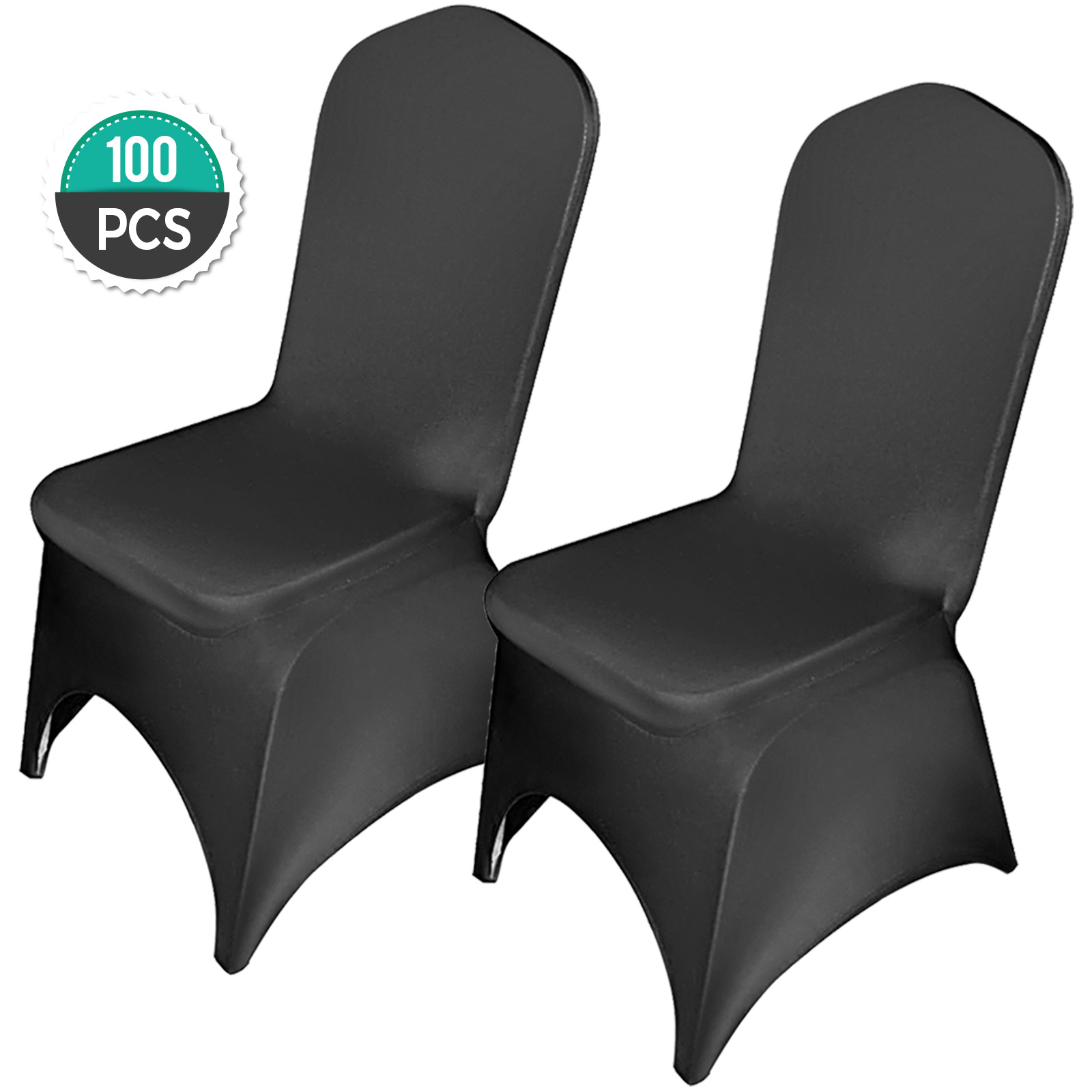 AZON Black 10PCS Stretch Folding Spandex Chair Covers for Banquets,  Weddings, Parties and Other Events : : Home & Kitchen